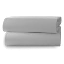 Clair de Lune Fitted Cot Sheets 2pk - Grey