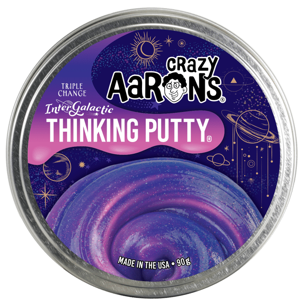 Crazy Aaron's Thinking Putty - Intergalactic Triple Colour Change