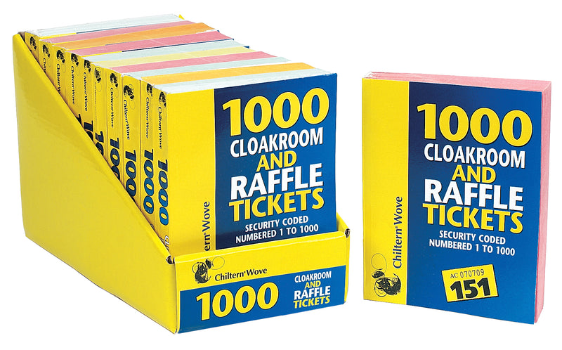 Raffle Tickets Book – JAC Stores IOM