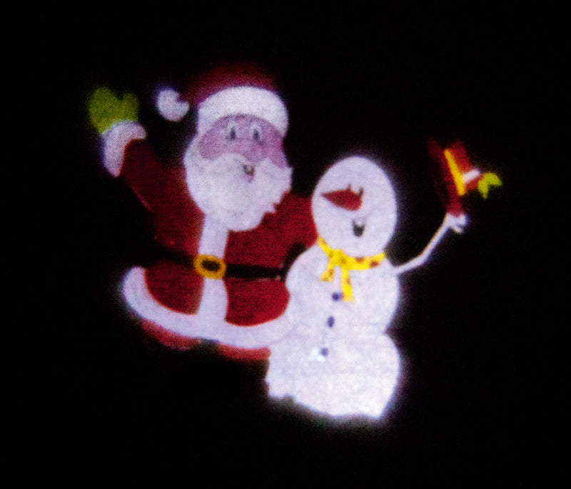 Santa & Snowman Light Projector