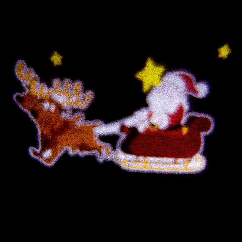 Santa & Reindeer Light Projector