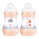 MAM Easy Start Anti Colic Bottle 160ml 2pk - Colours of Nature Pink