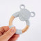 Belo & Me Monty Mouse Teether - Grey