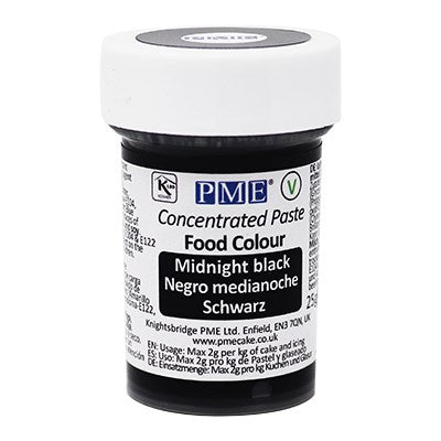 Food Colouring Paste - Midnight Black