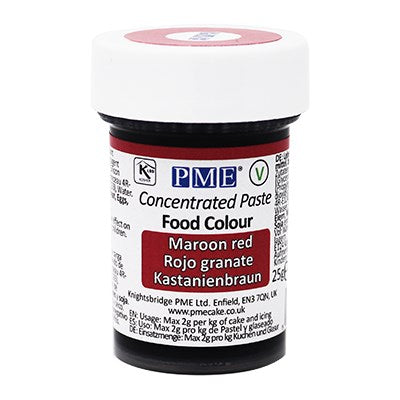 Food Colouring Paste - Maroon Red