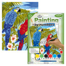 Paint By Numbers Parrots