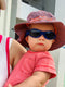 Bubzee Banz® Wrap Around Sunglasses - Petal Pink