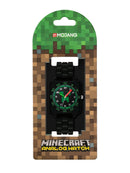 Minecraft Black & Green Analogue Watch