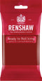 Renshaw Ready To Roll Fondant Icing 250g - Ruby Red