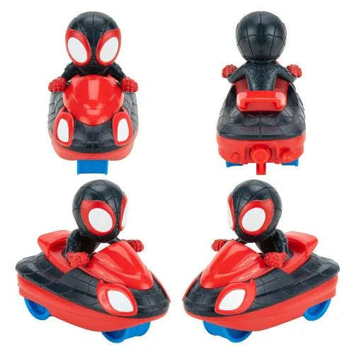 Spidey & His Amazing Friends Miles Morales Quick Shot 2-in-1 Vehicle