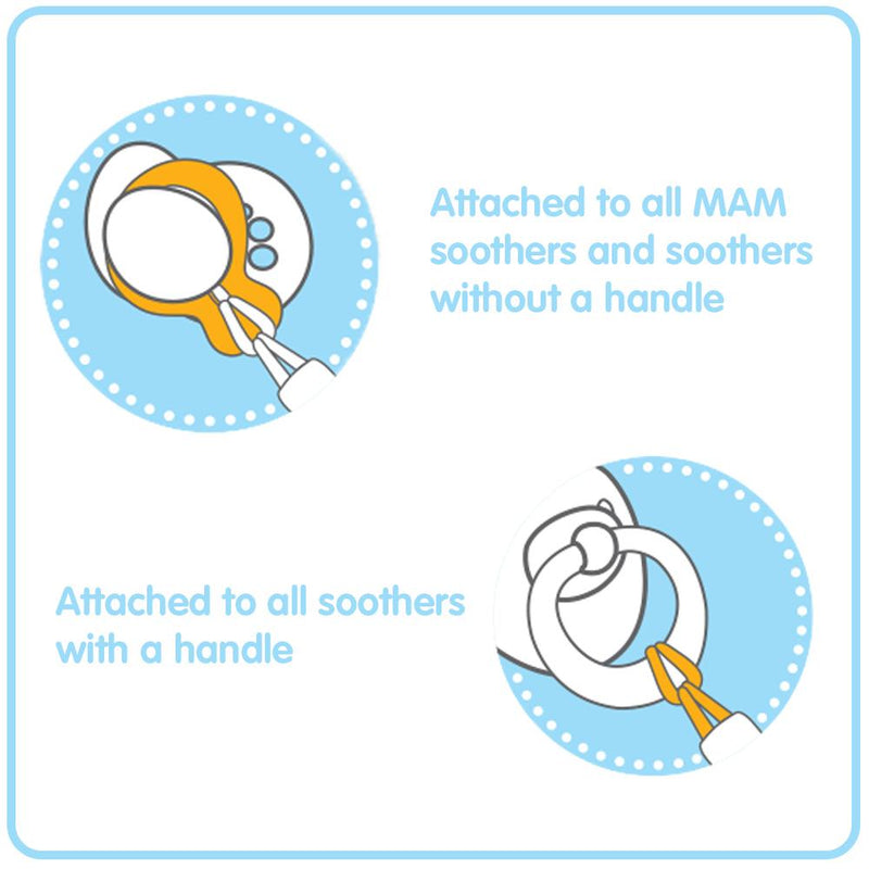 MAM Soother Clip - Blue
