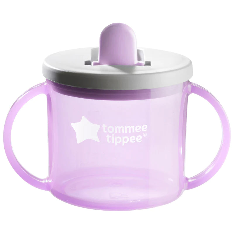 Tommee Tippee Essential First Cup Purple/Grey – JAC Stores IOM