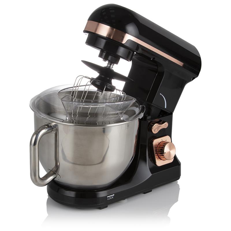 Rose Gold 1000W Stand Mixer with 5L S/S Bowl