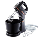 Hand and Stand Mixer Black 300W 2.5L