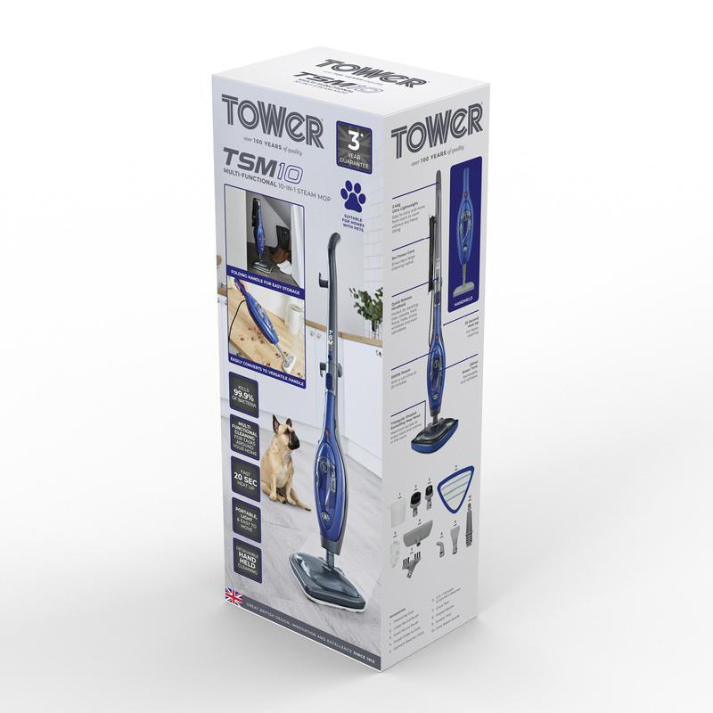 Tower 10 In 1 Steam Mop 1300W