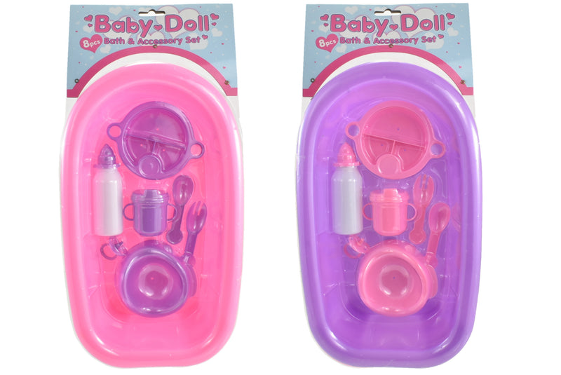 Baby Doll Bath & Accessory Set