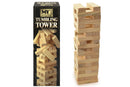 Wooden Tumblng Tower Game