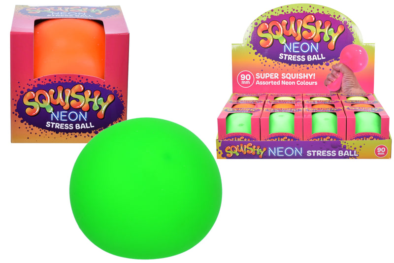 Neon Stress Ball 9cm