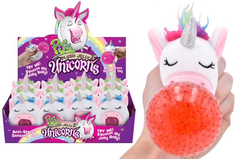 Plush Unicorn Jelly Squeezer