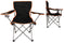 Camping Chair Black & Orange