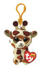 TY Beanie Boo Key Clip - Stilts Giraffe