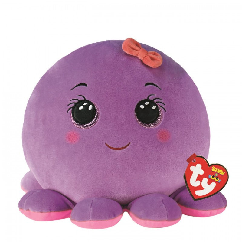 TY Squish-A-Boo - Octavia Octopus 10in