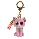 TY Beanie Boo Key Clip - Fiona Cat