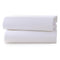 Clair de Lune Fitted Cot Bed Sheets 2pk - White