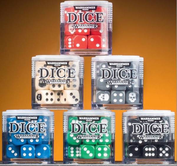 Games Workshop Dice Set Citadel 12mm