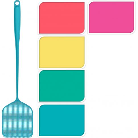 Fly Swatter With Scraper