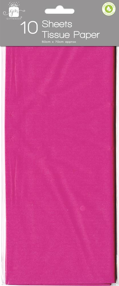 Tissue Paper Sheets - Dark Pink