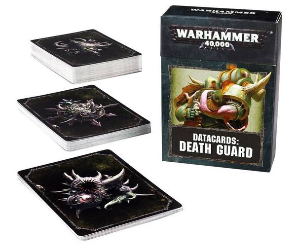 Games Workshop Death Guard Datacards