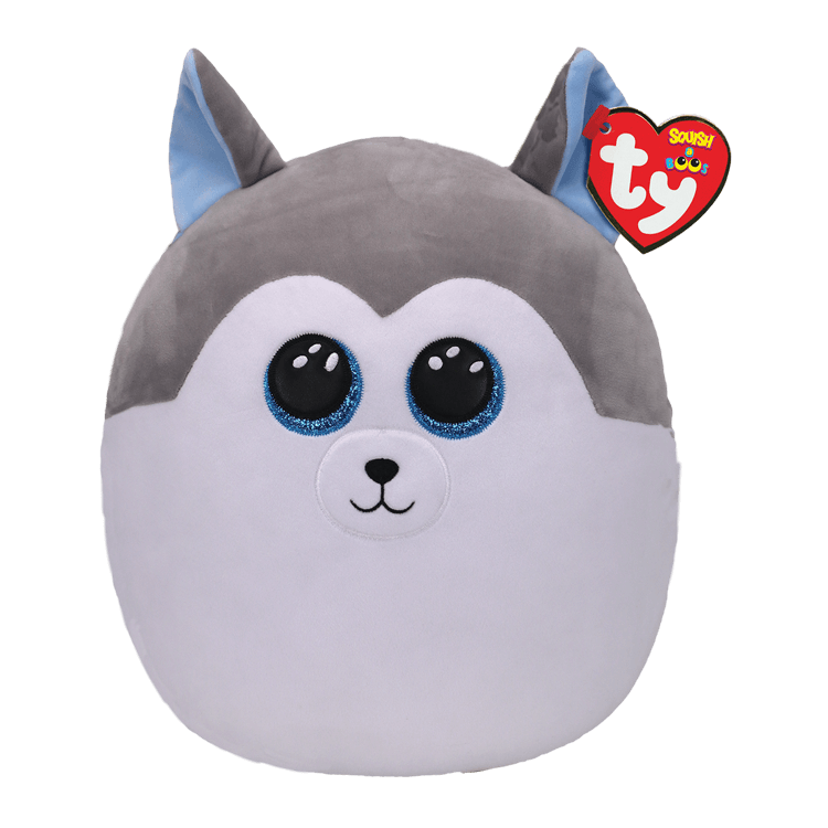 TY Squish-A-Boo - Slush Husky 10in