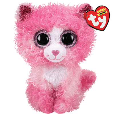 TY Beanie Boo - Reagan Pink Cat