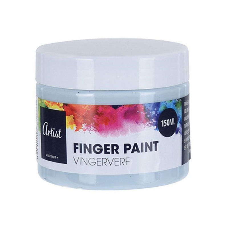 Finger Paint Pots 150ml 6 assorted