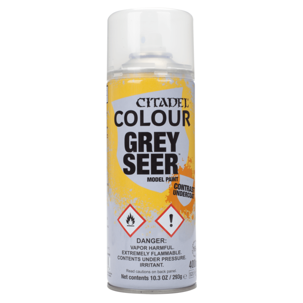 Games Workshop Contrast Spray Paint Grey Seer