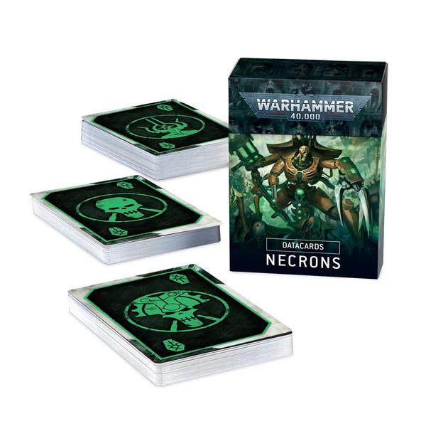 Games Workshop Necrons Datacards