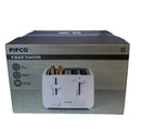 Pifco 4 Slice Toaster - White