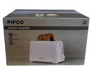 Pifco 2 Slice Toaster - White