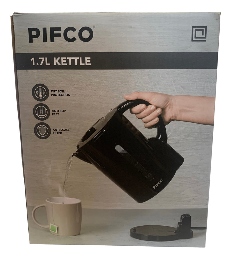 Pifco 1.7L Kettle - Black
