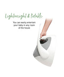 Mamas & Papas Baby Snug & Activity Tray - Pebble Grey