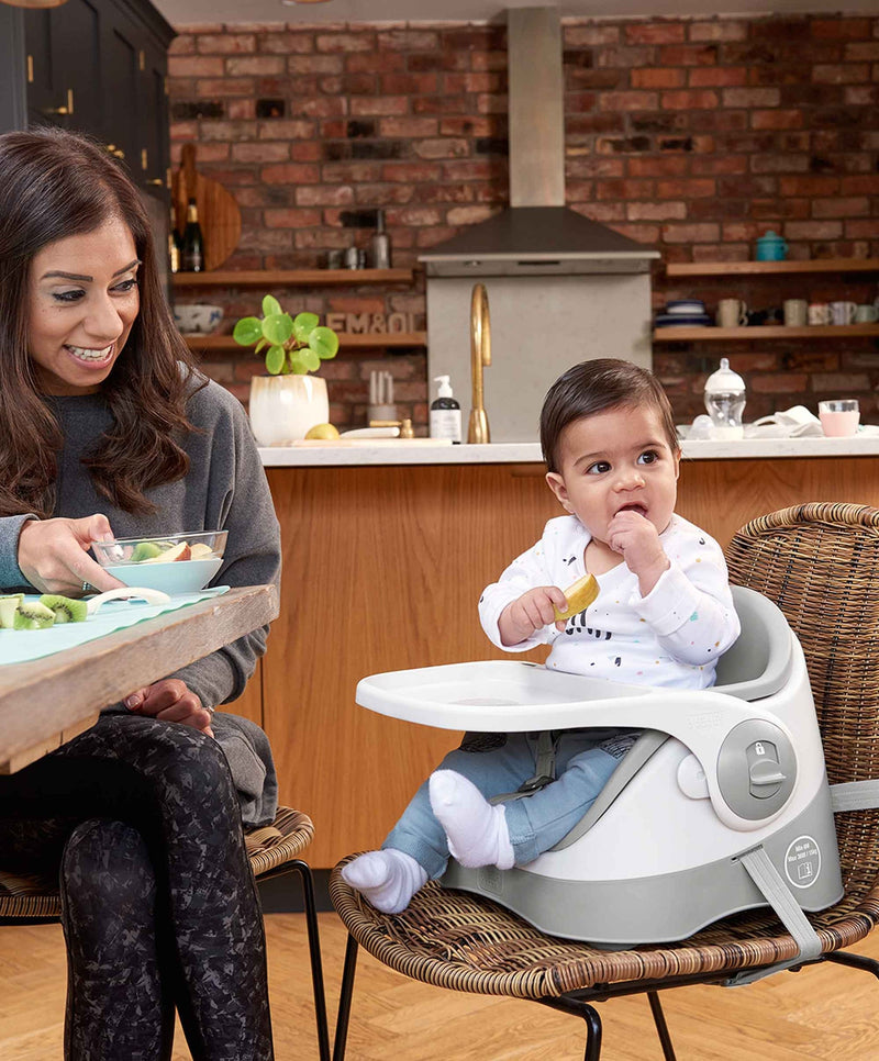 Mamas & Papas Baby Bud 2 In 1 Booster Seat - Pebble Grey