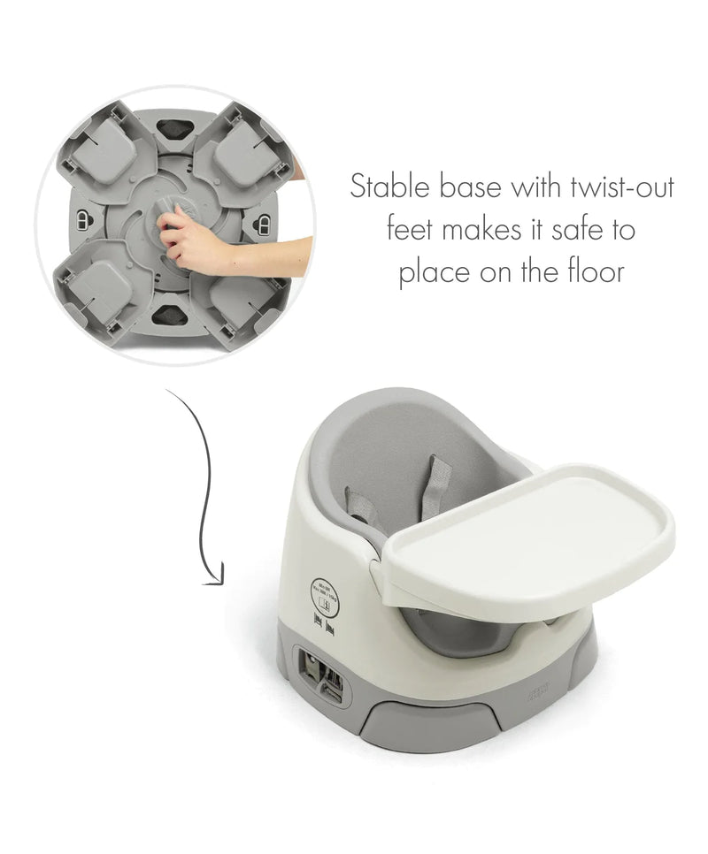 Mamas & Papas Baby Bug & Activity Tray - Pebble Grey