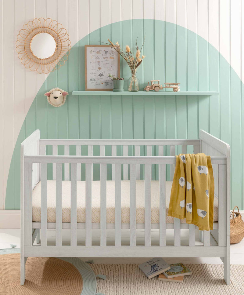 Mamas & Papas Atlas Cot Bed - Nimbus White