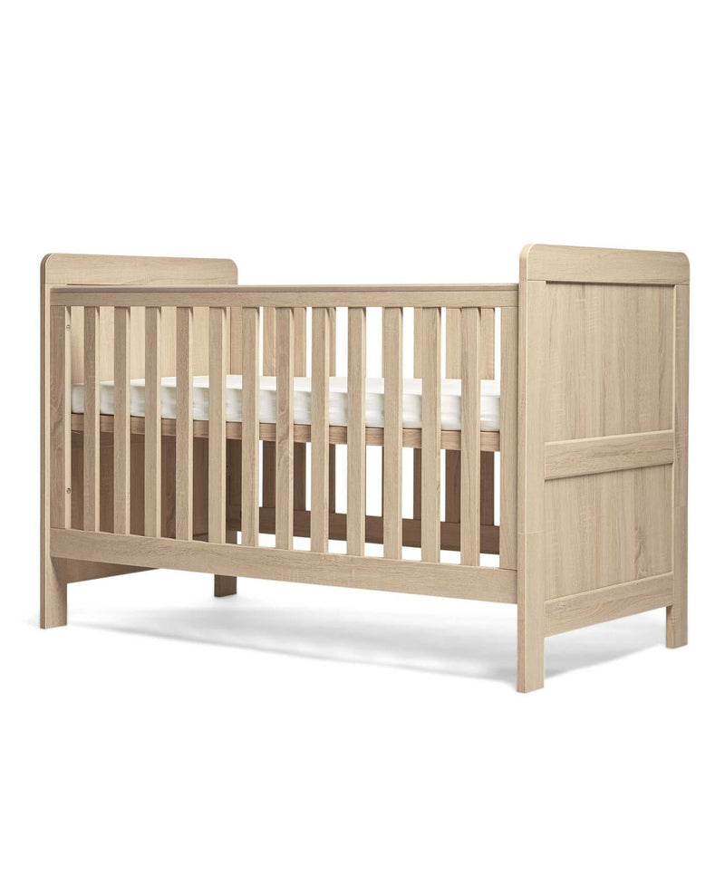 Mamas & Papas Atlas Cot Bed - Light Oak