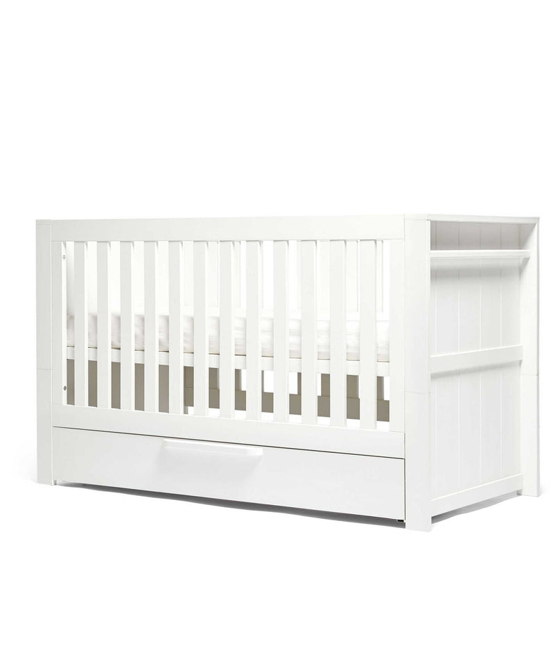 Mamas & Papas Franklin Cot Bed - White Wash