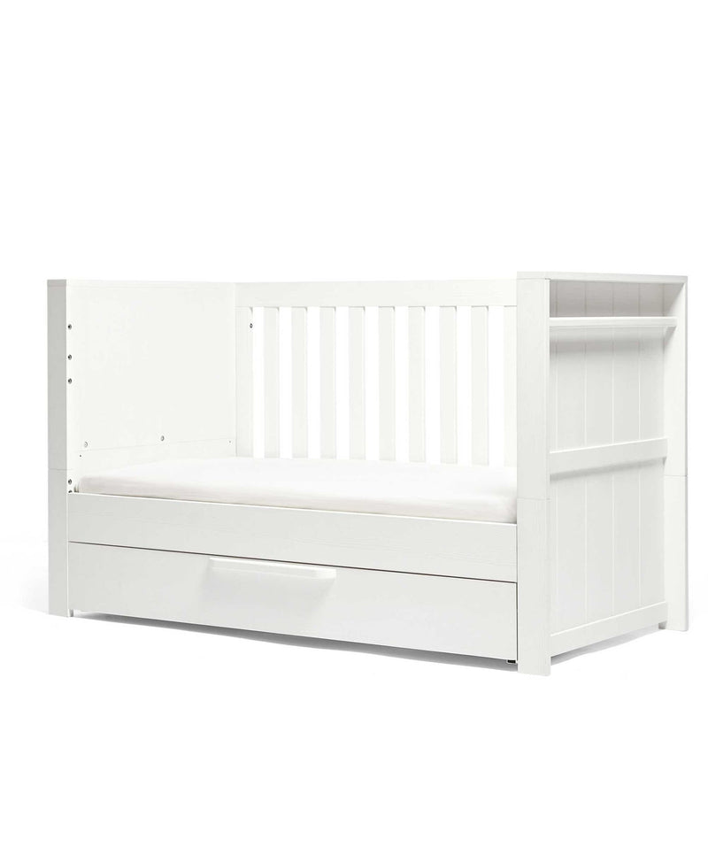 Mamas & Papas Franklin Cot Bed - White Wash