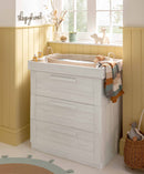 Mamas & Papas Atlas Dresser & Changing Unit - Nimbus White