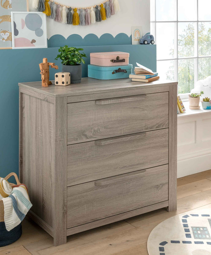 Mamas & Papas Franklin Dresser & Changing Unit - Grey Wash