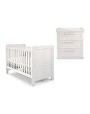 Mamas & Papas Atlas 2 Piece Furniture Set - Nimbus White